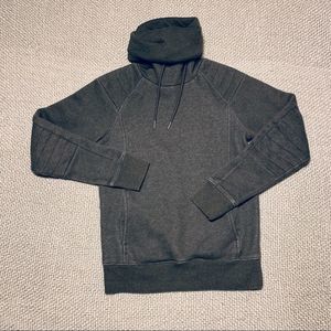 H&M ladies cowl neck sweatshirt. Olive green.